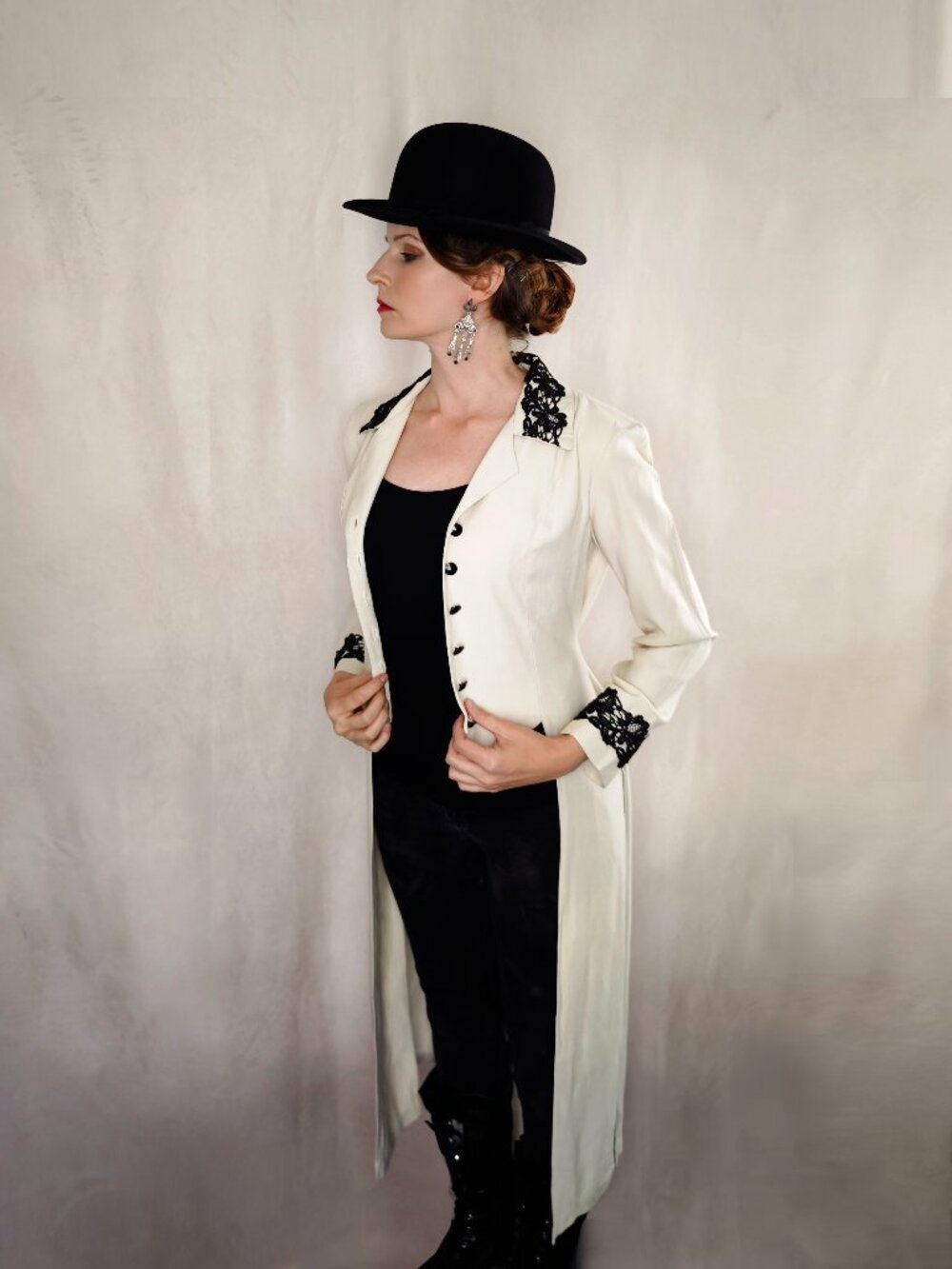 Victorian Steampunk Long Blazer Coat